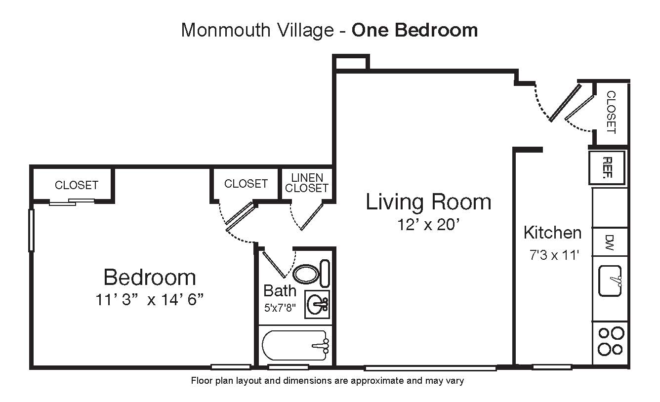 3 Room 1 Bedroom